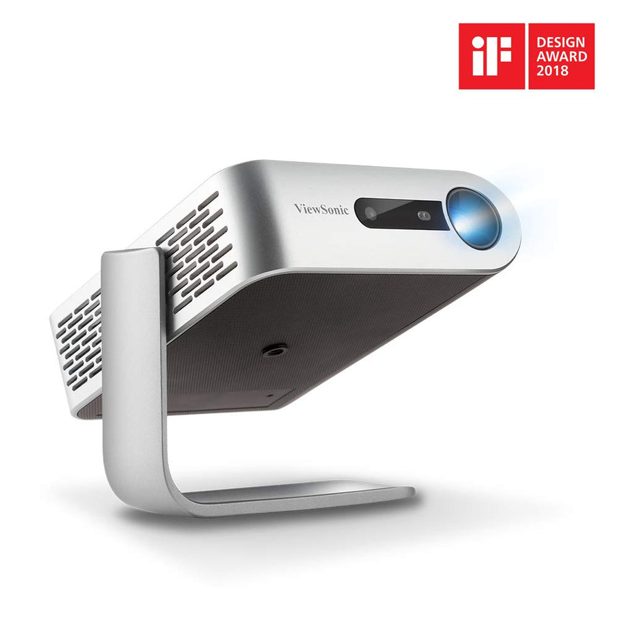 Portable Smart Wi-Fi Projector with Dual Bluetooth Speakers