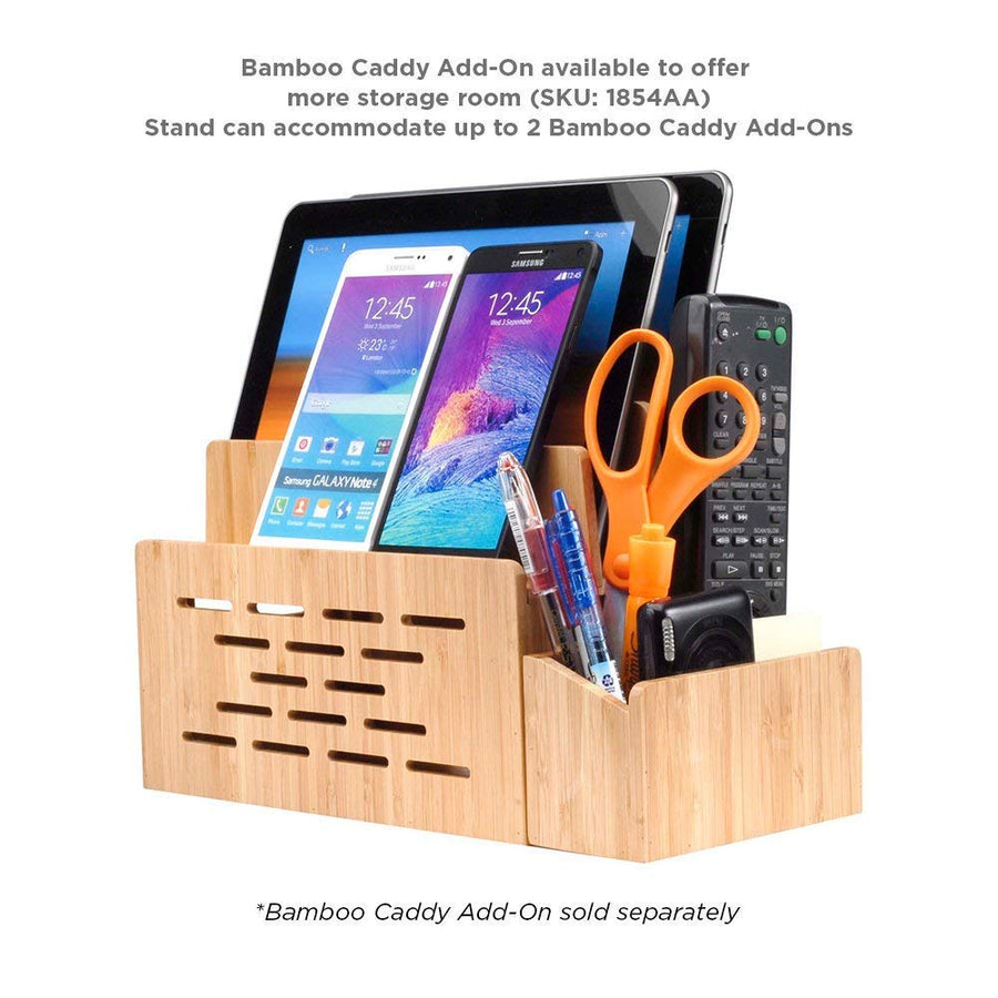 Bamboo Charging Station w/ Cutout