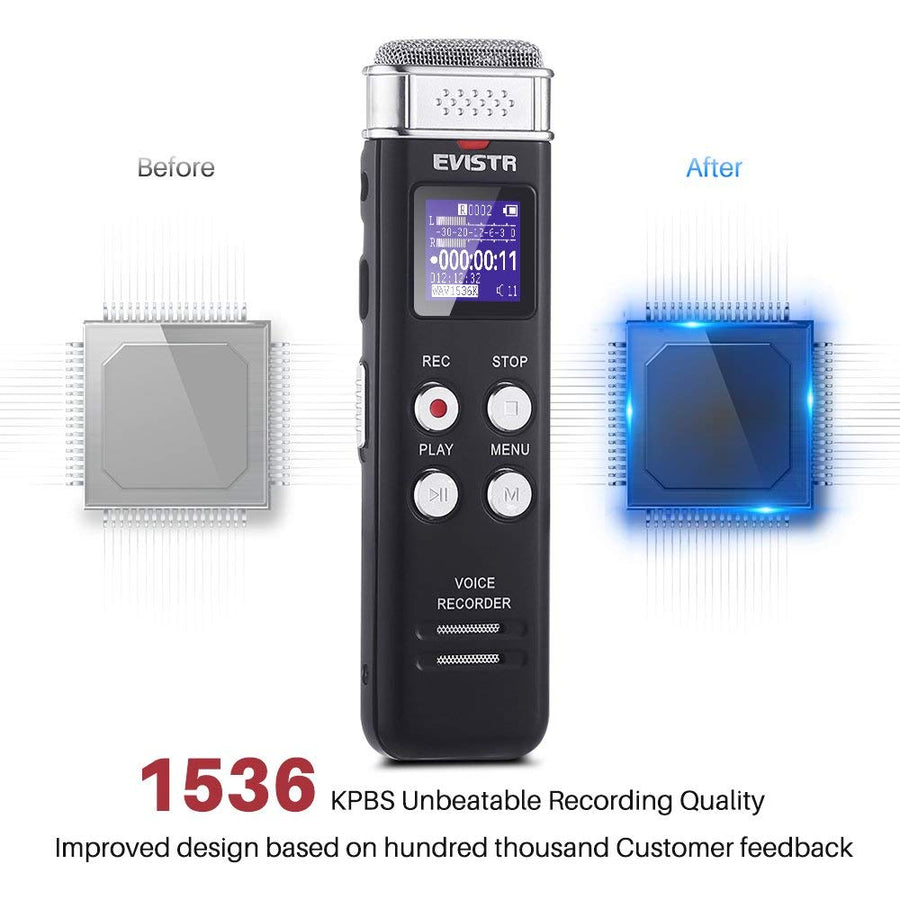 Digital Voice Activated Recorder with Playback
