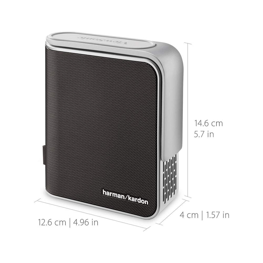 Portable Smart Wi-Fi Projector with Dual Bluetooth Speakers