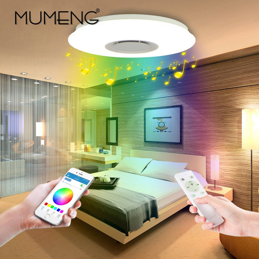 LED Starlight Music Ceiling Light with Bluetooth Speaker