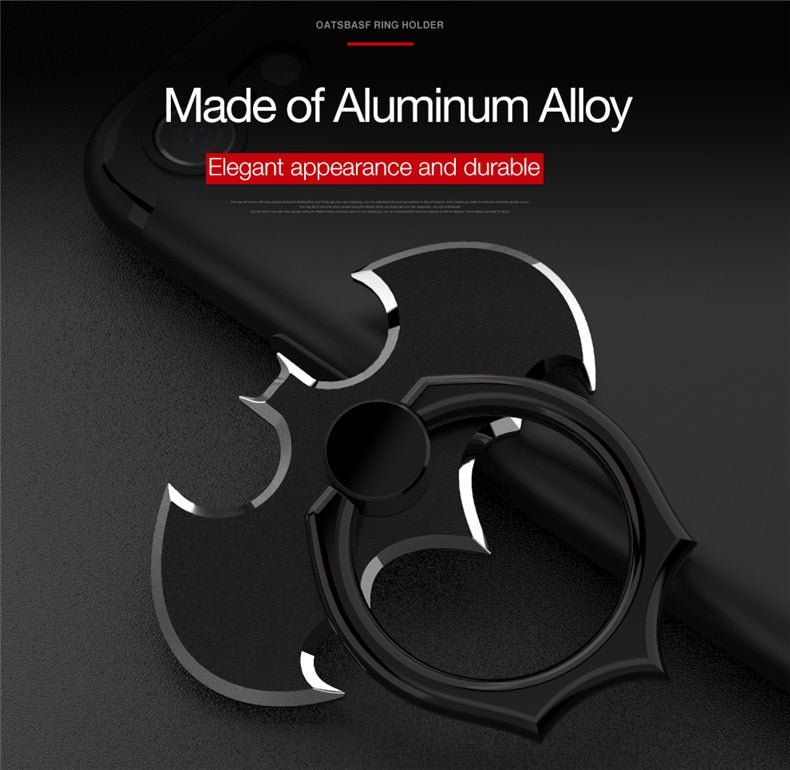 Aluminum Metal Bat Smartphone Ring