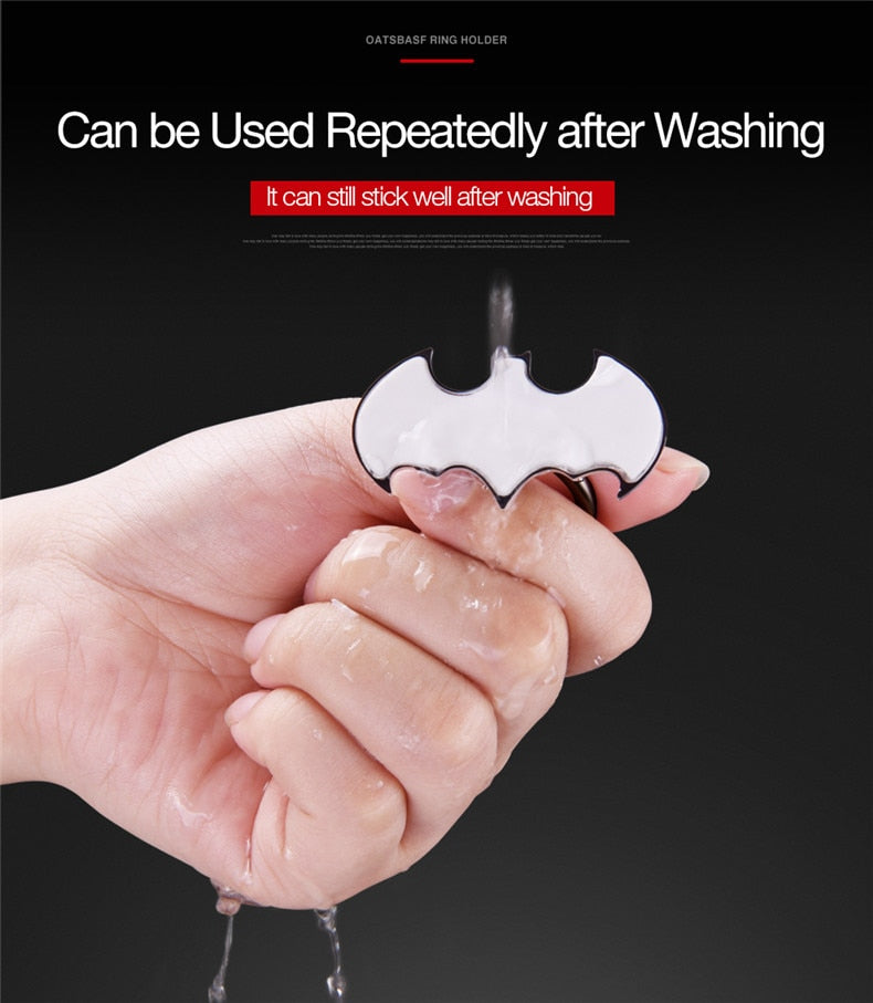 Aluminum Metal Bat Smartphone Ring