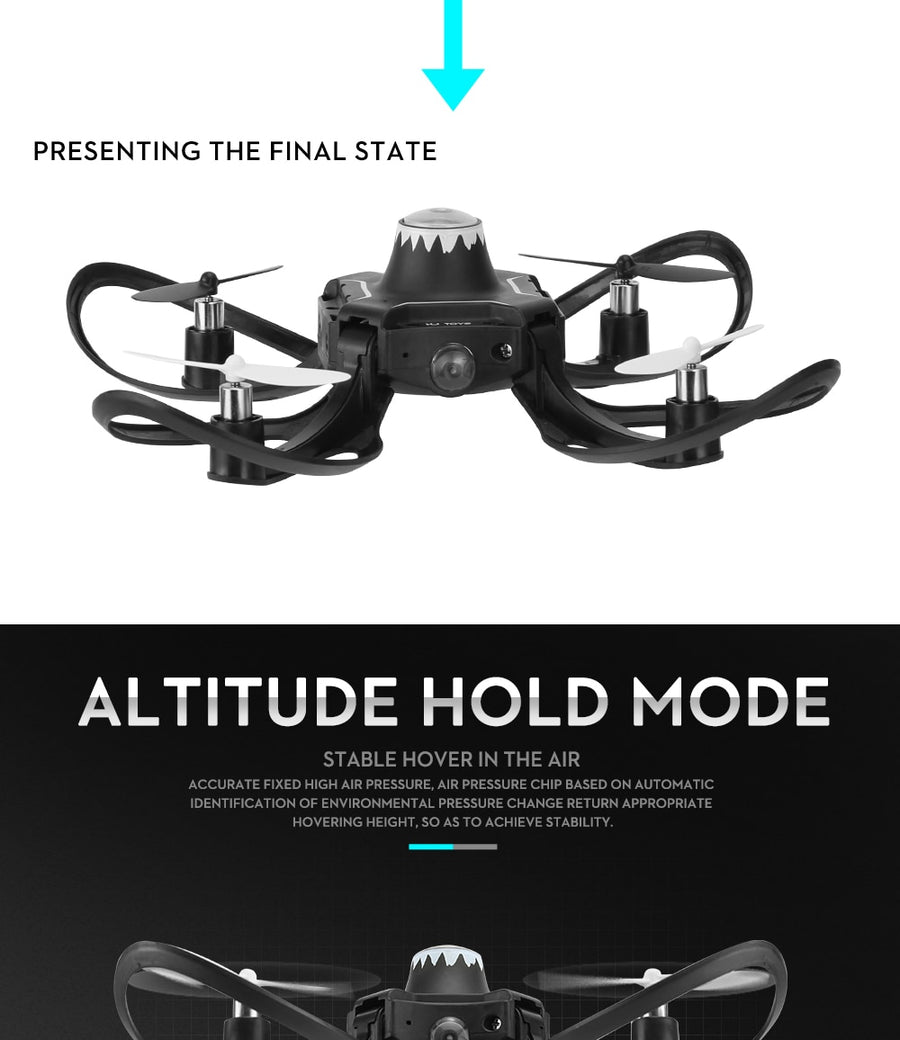Infrared Glove Control Interactive Mini Quadcopter Drone