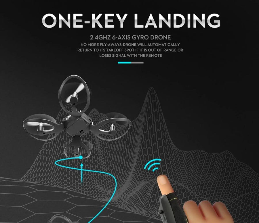 Infrared Glove Control Interactive Mini Quadcopter Drone