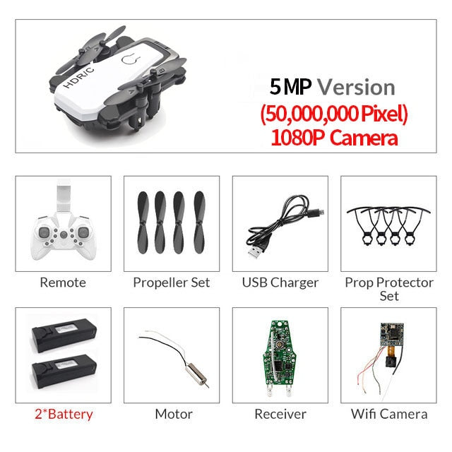 Foldable Mini RC Drone With Camera