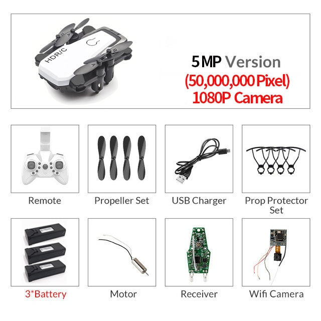 Foldable Mini RC Drone With Camera