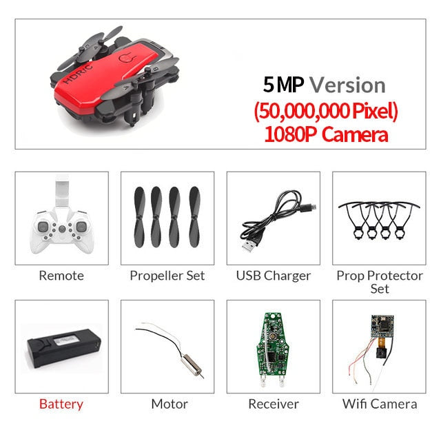Foldable Mini RC Drone With Camera