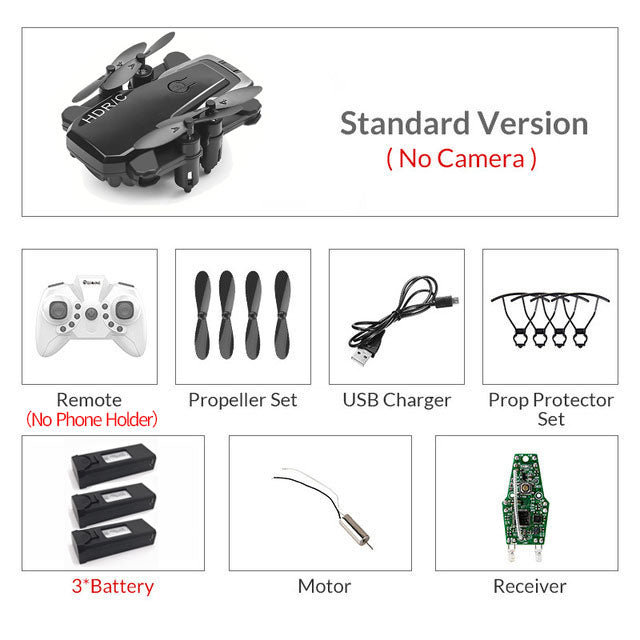 Foldable Mini RC Drone With Camera
