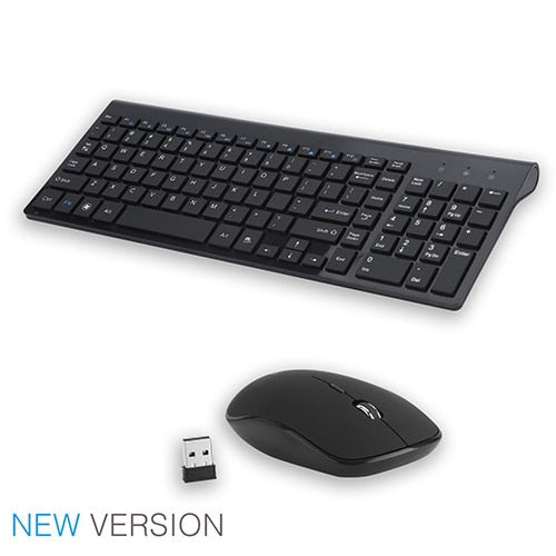 2.4G Wireless Silent Keyboard and Mouse Combo Set