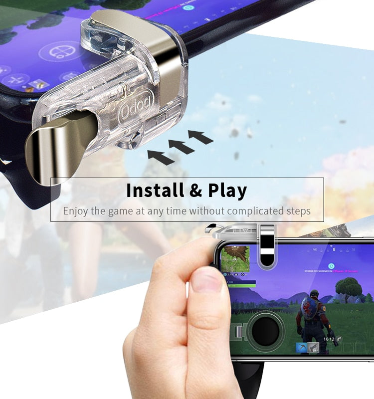 Smartphone Shooting Game Controller
