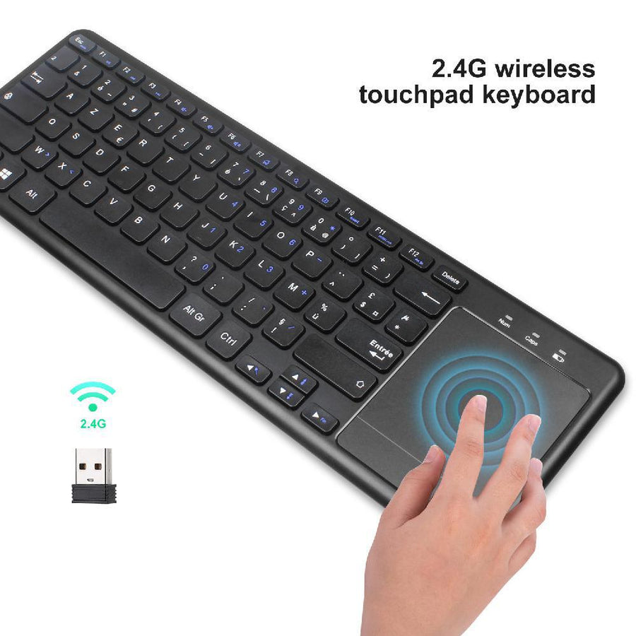 2.4G Wireless Keyboard with Touchpad