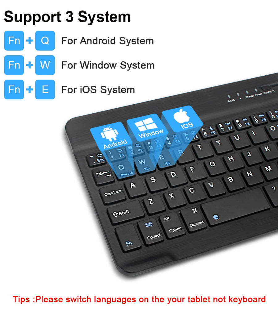 Rechargeable Wireless Mini Keyboard and Mouse Set