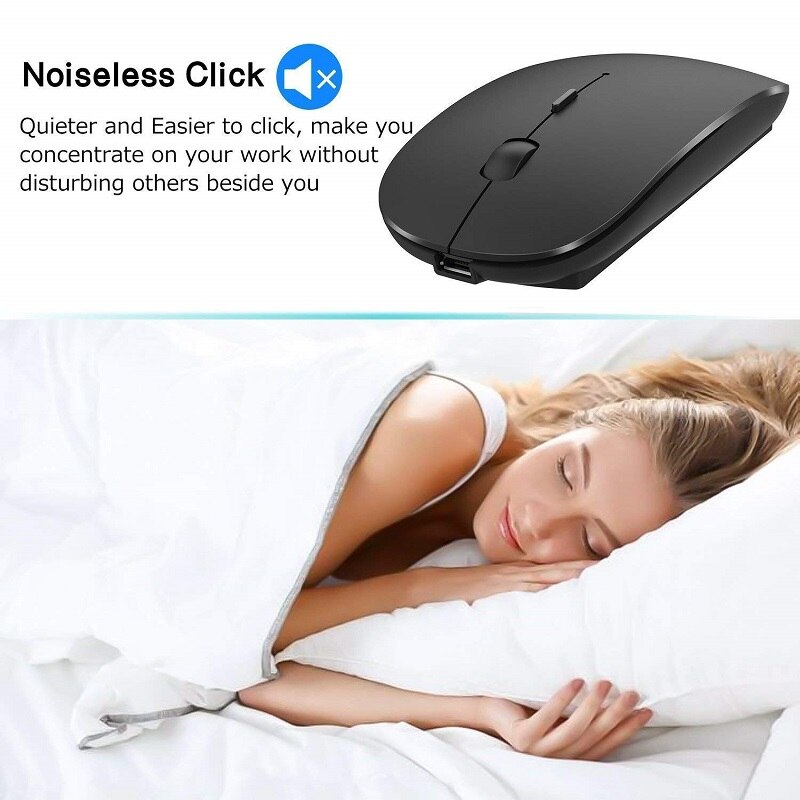 Rechargeable Wireless Mini Keyboard and Mouse Set