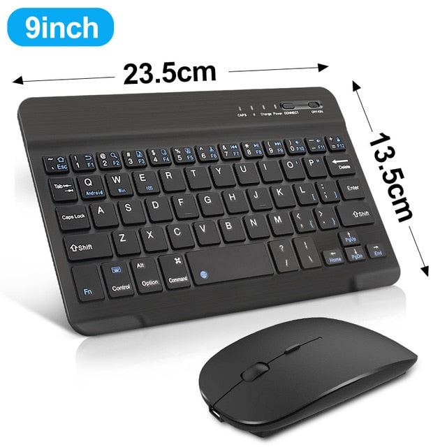 Rechargeable Wireless Mini Keyboard and Mouse Set