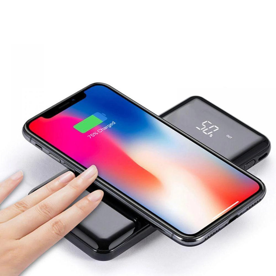 Portable Wireless Qi Charger For iPhone / Android Smartphones