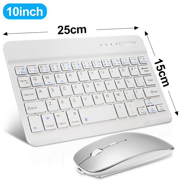 Rechargeable Wireless Mini Keyboard and Mouse Set