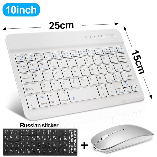 Rechargeable Wireless Mini Keyboard and Mouse Set