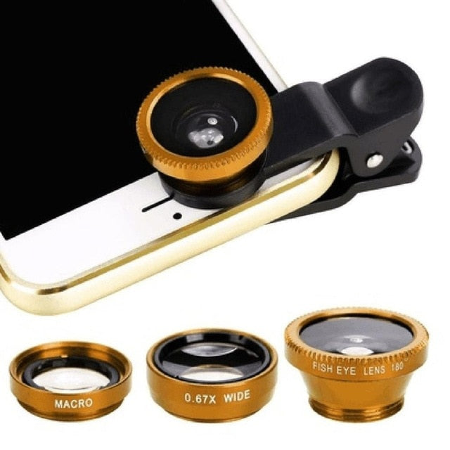 3-in-1 Universal Smartphone Extended Camera Lens