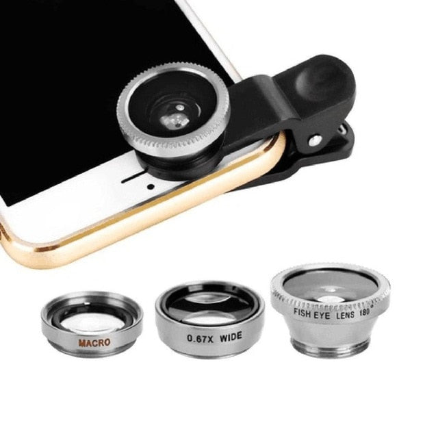 3-in-1 Universal Smartphone Extended Camera Lens