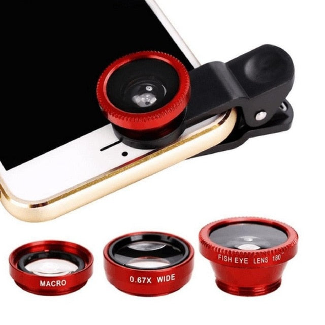 3-in-1 Universal Smartphone Extended Camera Lens