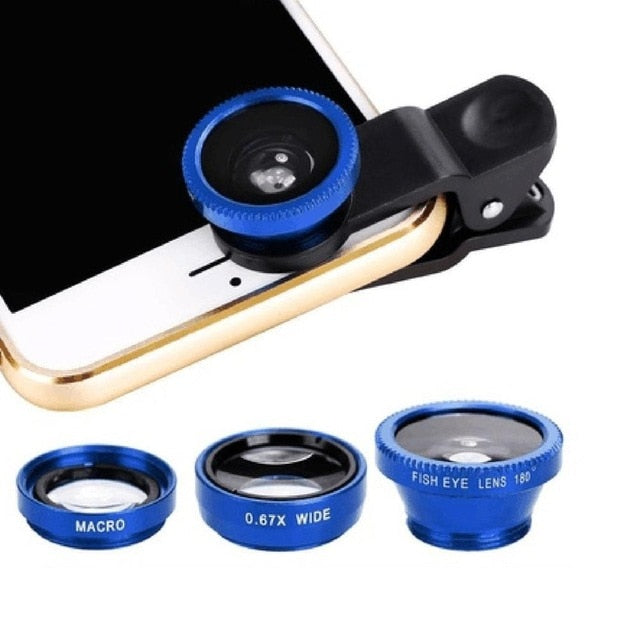 3-in-1 Universal Smartphone Extended Camera Lens