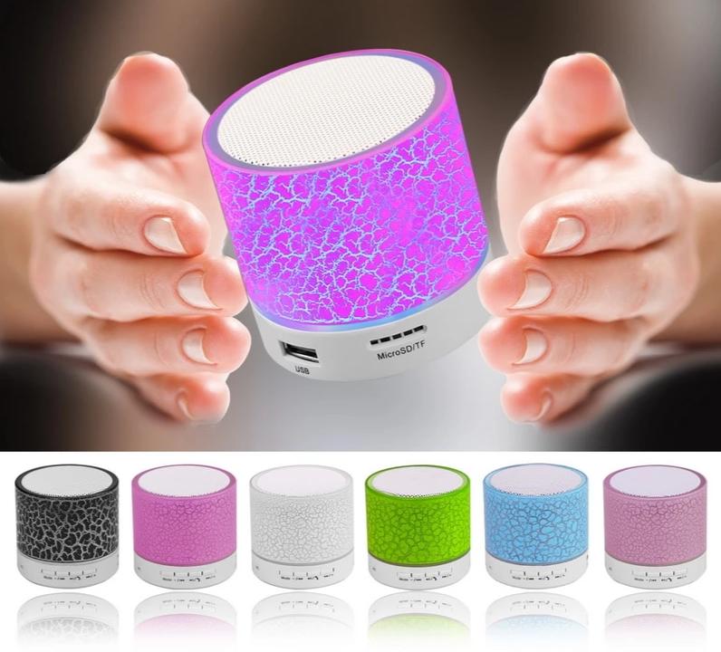 Mini LED Portable Bluetooth Music Speaker
