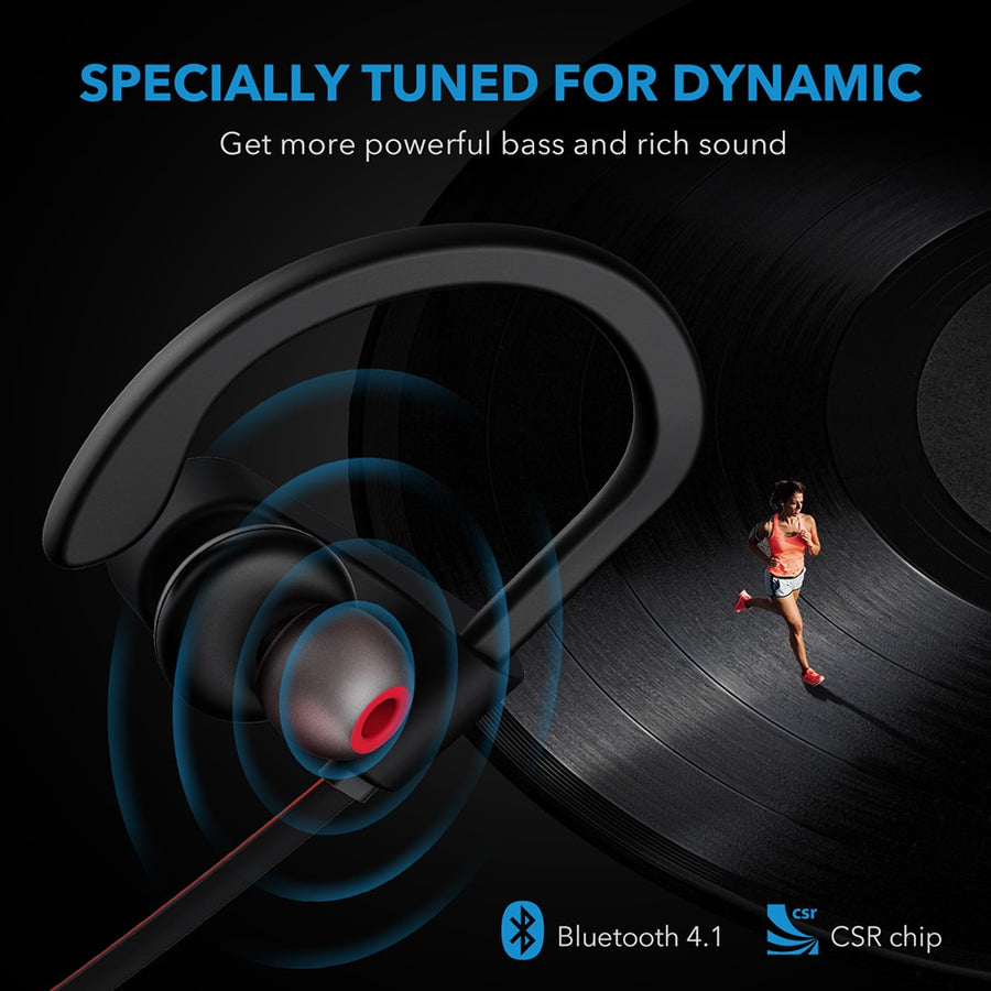 Waterproof Sports Running Bluetooth Headphone