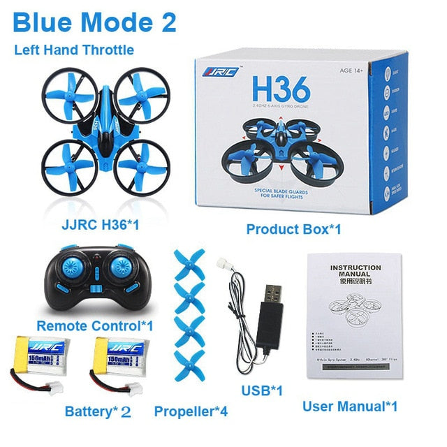 Full-Featured Mini Quadcopter Drone