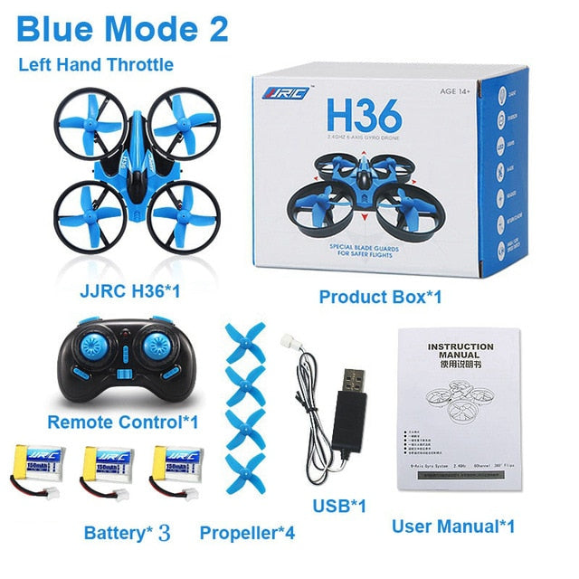 Full-Featured Mini Quadcopter Drone